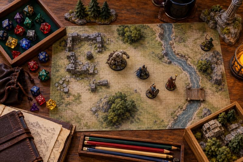 Equipamento de RPG: o que comprar para jogar presencial e online
