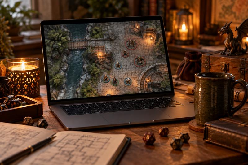 Mesa virtual (VTT) vale a pena? Roll20, Foundry e Owlbear